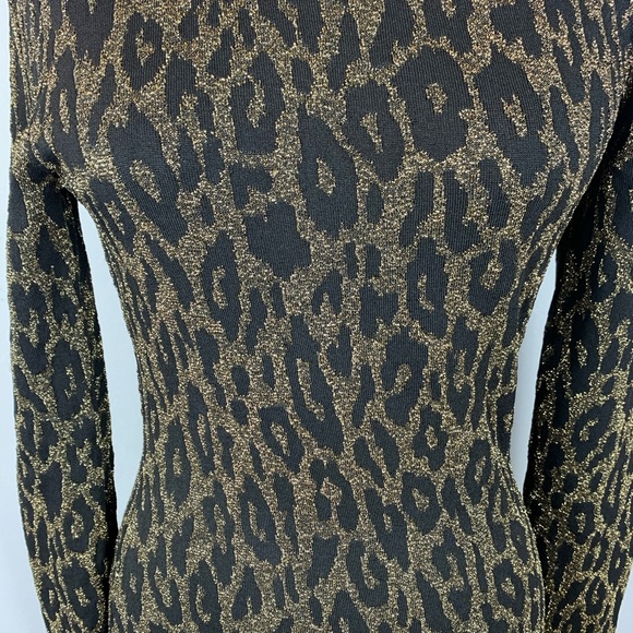 H&M Animal Print Knit Dress - Picture 2 of 8
